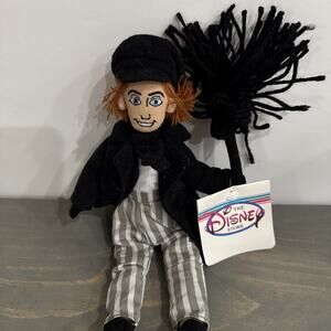 Disney Store 8" Bert The Chimney Sweep- Bean Bag from Mary Poppins New With Tag